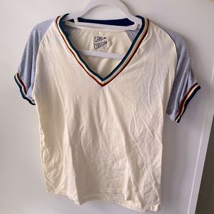 Camp Collection Color Block Retro Tee